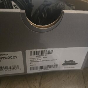 Balenciaga Black Sandals